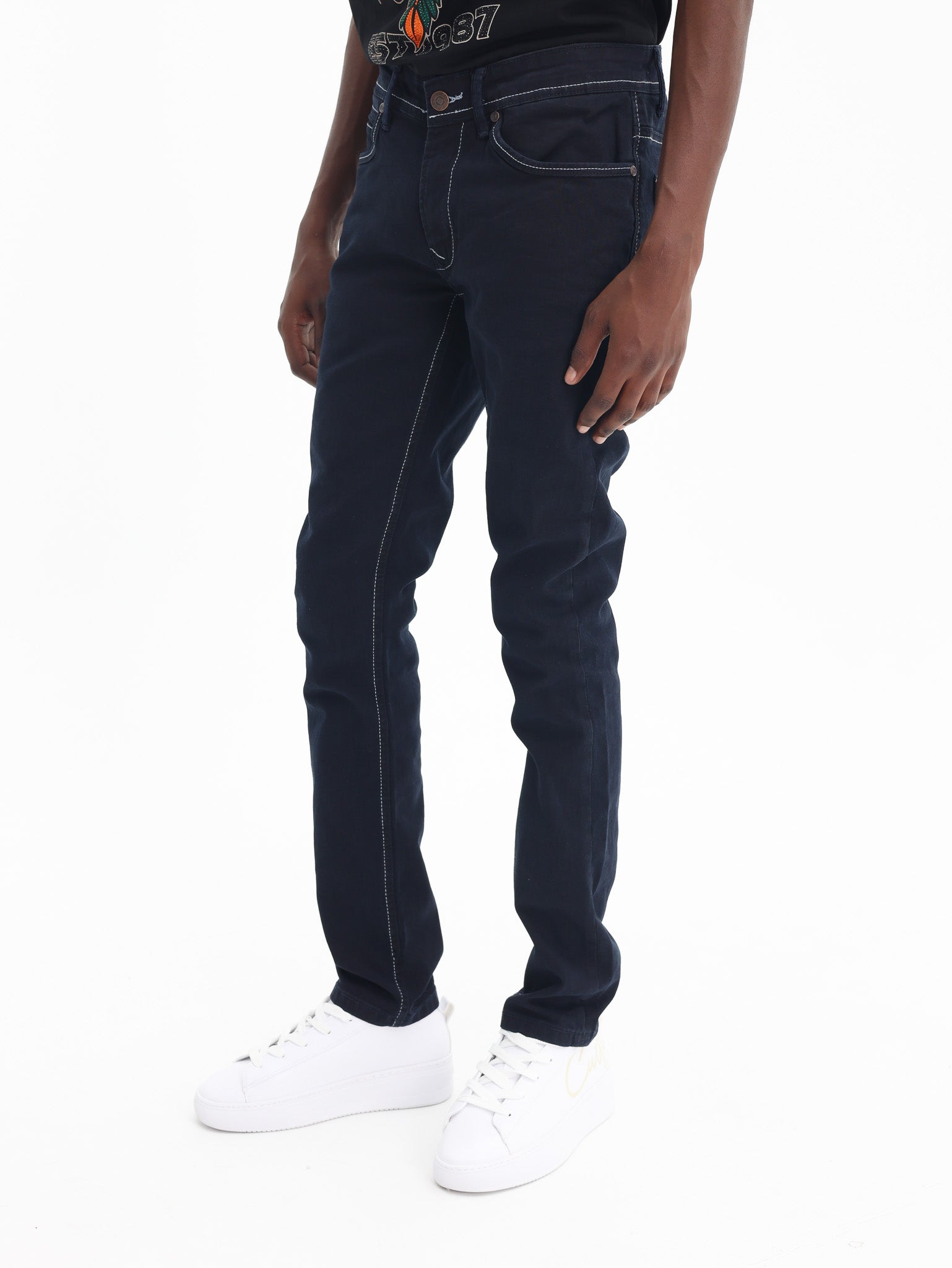 Angelino Hybrid Jeans Blue-Black
